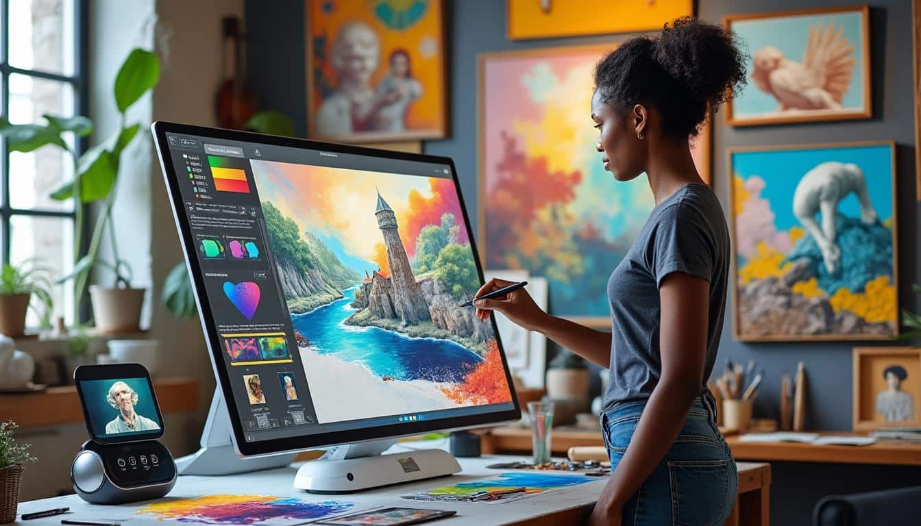 Comment l’intelligence artificielle révolutionne la création artistique contemporaine