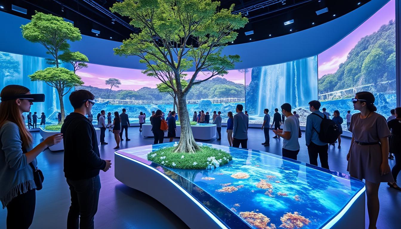 La réalité augmentée au service des expositions immersives