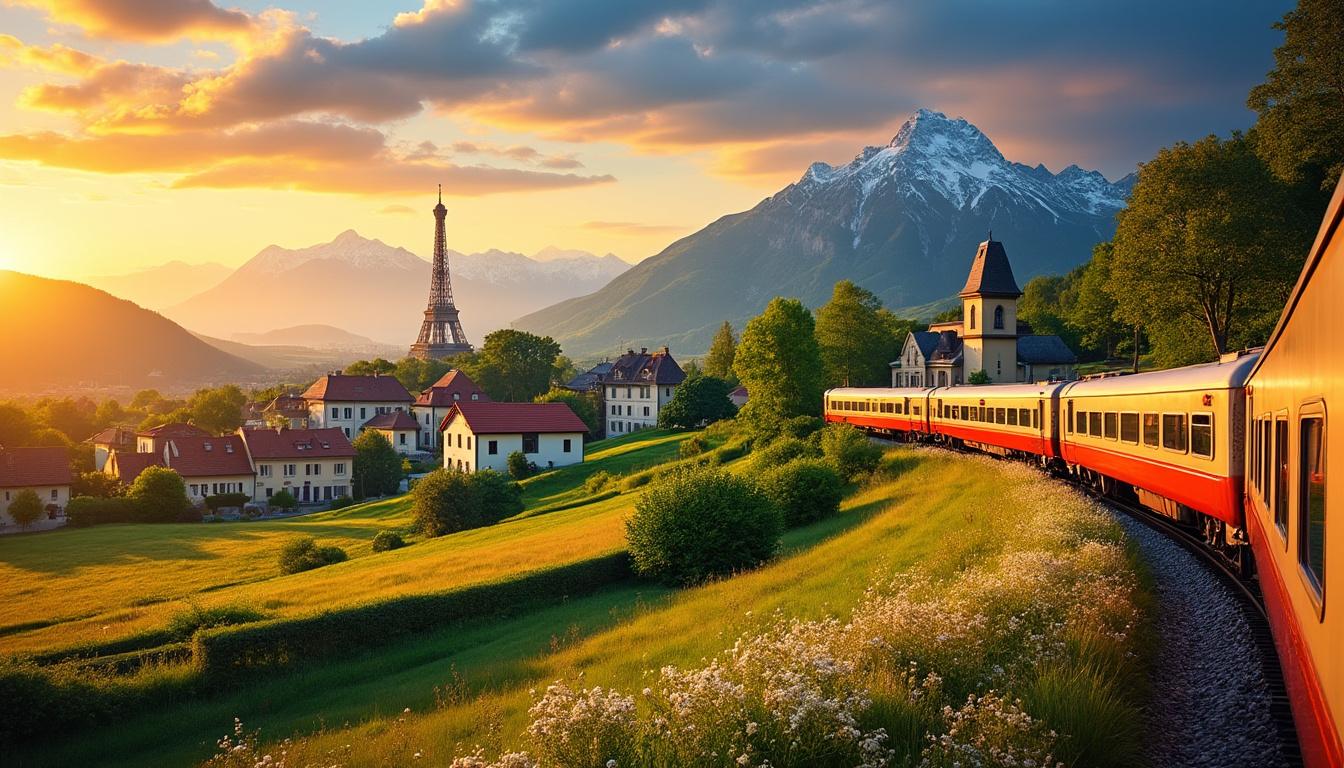 Voyager sans avion : ces destinations accessibles en train depuis la France