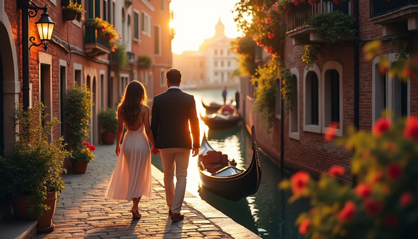 Voyager en amoureux : les destinations les plus romantiques d’Europe