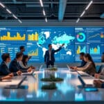 analyse approfondie par le département marketing de la marque de grande distribution pour anticiper les tendances de consommation et mieux répondre aux attentes des clients.