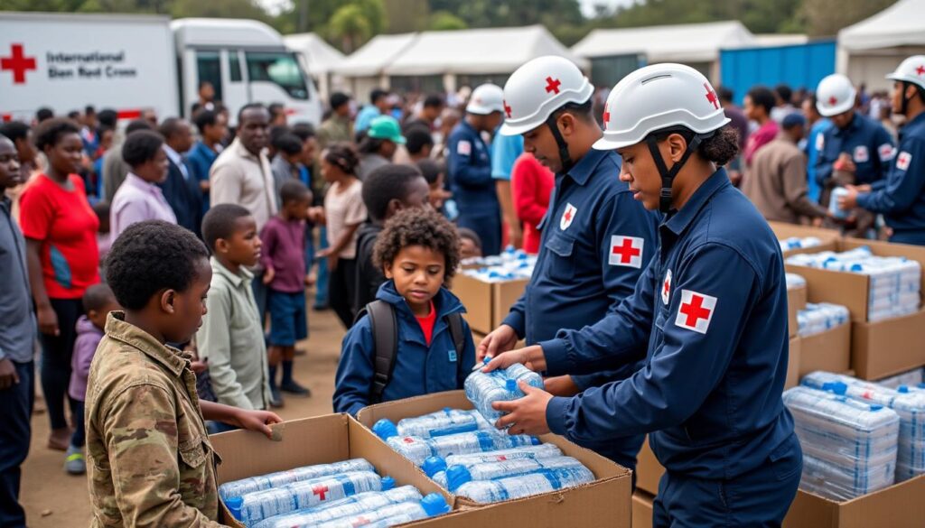 découvrez comment la croix-rouge internationale organise la distribution efficace de l'aide alimentaire d'urgence grâce à une logistique rigoureuse pour soutenir les populations vulnérables.