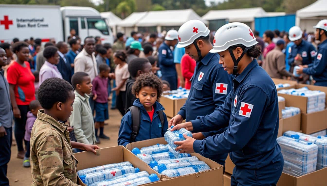 découvrez comment la croix-rouge internationale organise la distribution efficace de l'aide alimentaire d'urgence grâce à une logistique rigoureuse pour soutenir les populations vulnérables.