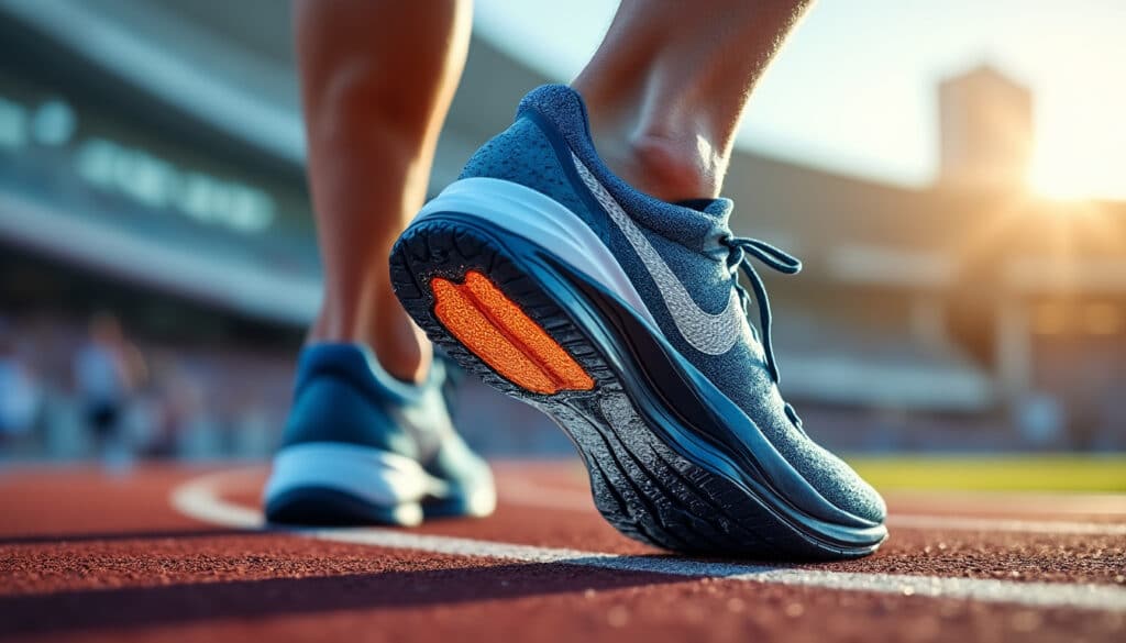 découvrez comment le dynamisme des chaussures à plaque de carbone améliore l'économie de la foulée des marathonien, optimisant ainsi performance et endurance.