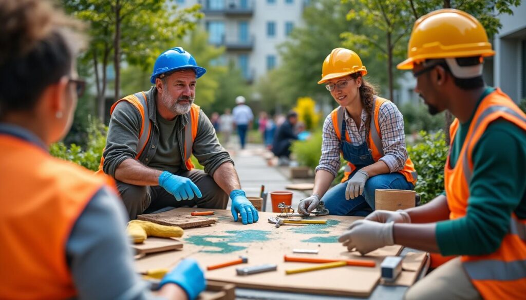 découvrez comment les chantiers d'insertion de l'économie solidaire favorisent la réinsertion professionnelle des détenus en offrant un accompagnement adapté et des opportunités d'emploi durables.