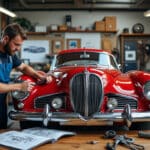 découvrez la restauration de véhicules anciens avec des méthodes précises, guidées par la documentation technique fiable des clubs automobiles spécialisés.