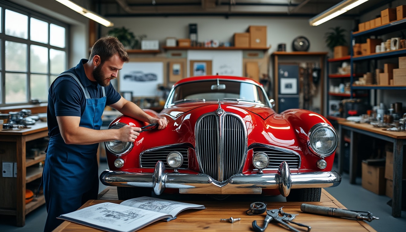 découvrez la restauration de véhicules anciens avec des méthodes précises, guidées par la documentation technique fiable des clubs automobiles spécialisés.