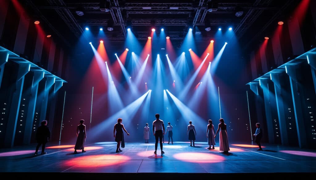 découvrez comment la scénographie des spectacles vivants est sublimée grâce à la création d'éclairages innovants et contemporains, mettant en lumière chaque performance avec art et modernité.