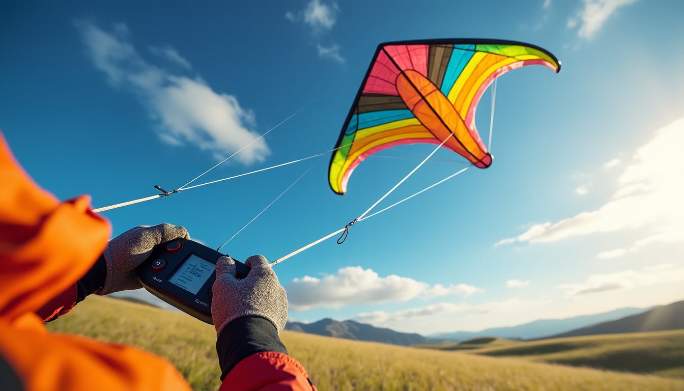 optimisez l’équilibrage de votre cerf-volant pilotable grâce au contrôle précis de la tension des suspentes en dyneema, pour un vol stable et performant.