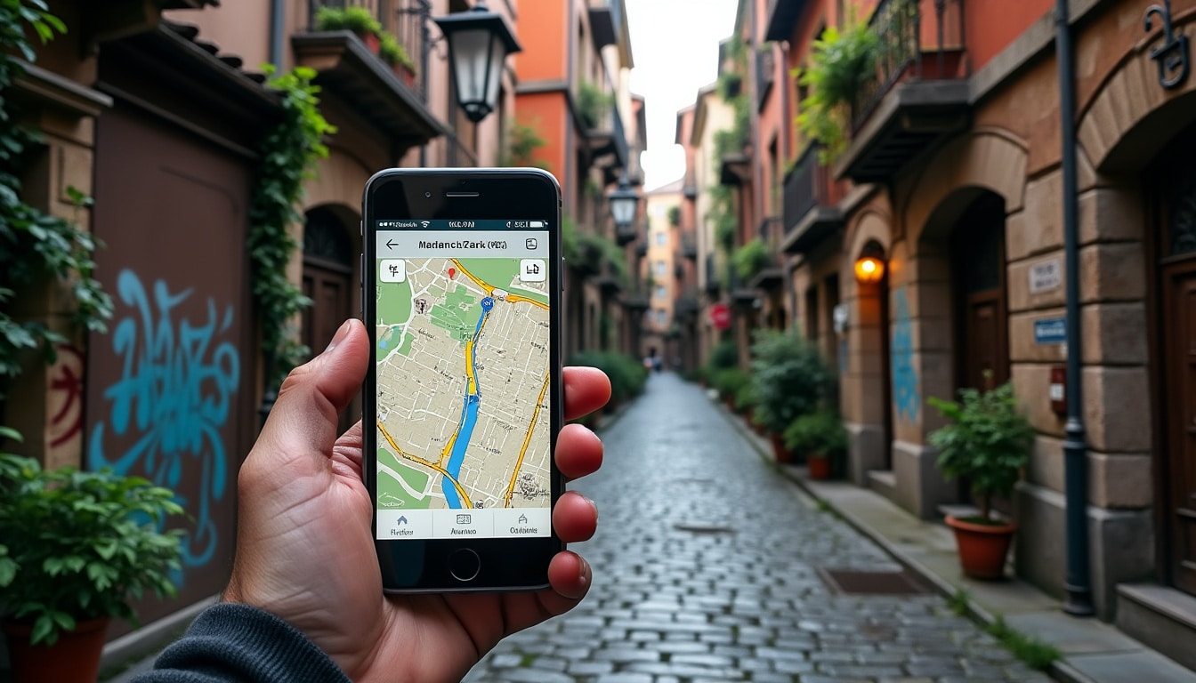 naviguez facilement dans les ruelles labyrinthiques grâce au gps hors ligne intégré à notre application de cartographie, sans connexion internet.